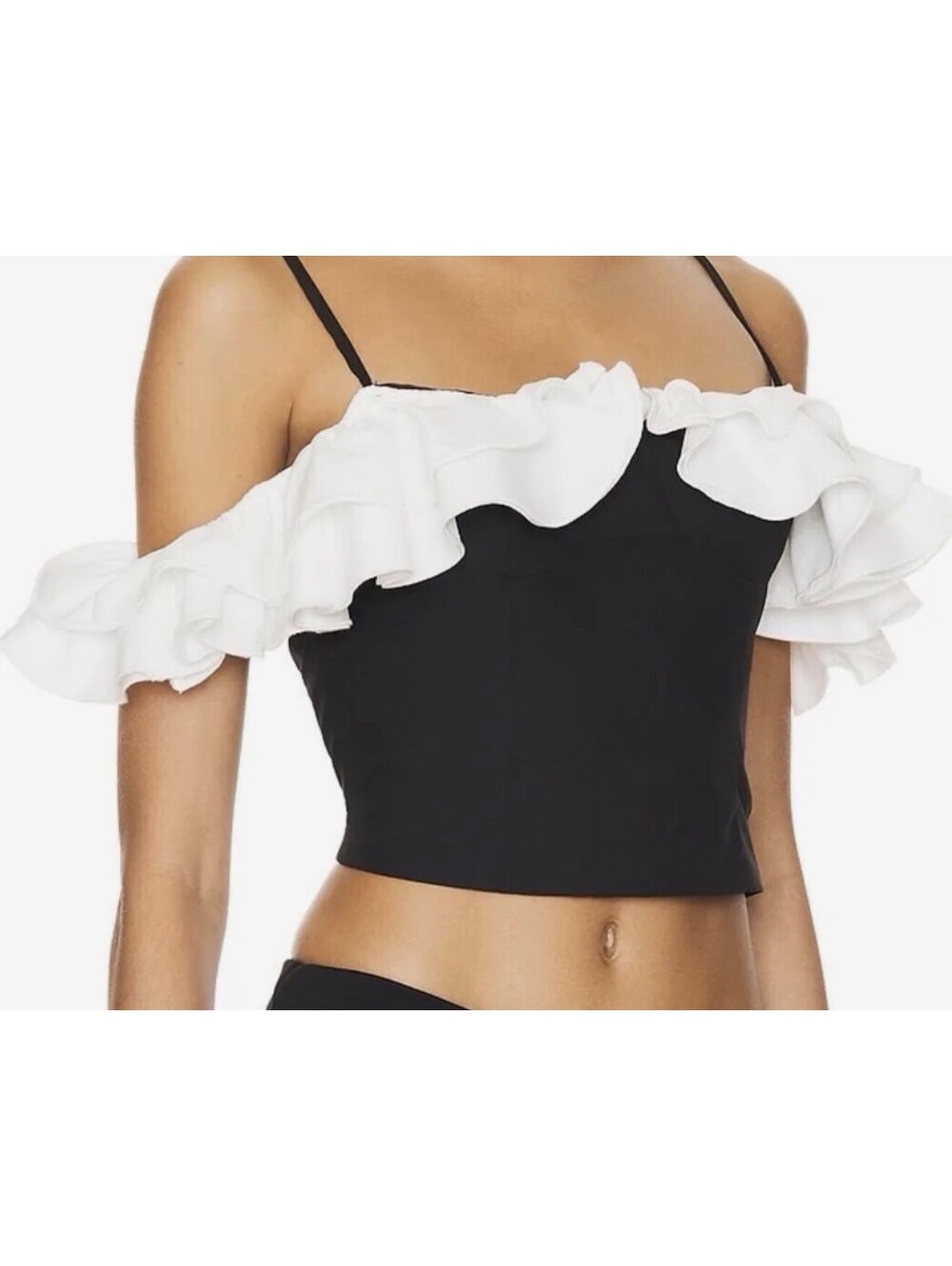 More To Come Off Shoulder Crop Top $62